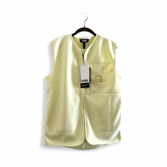 NWT RAINS Fleece Vest - Picture 1 of 9